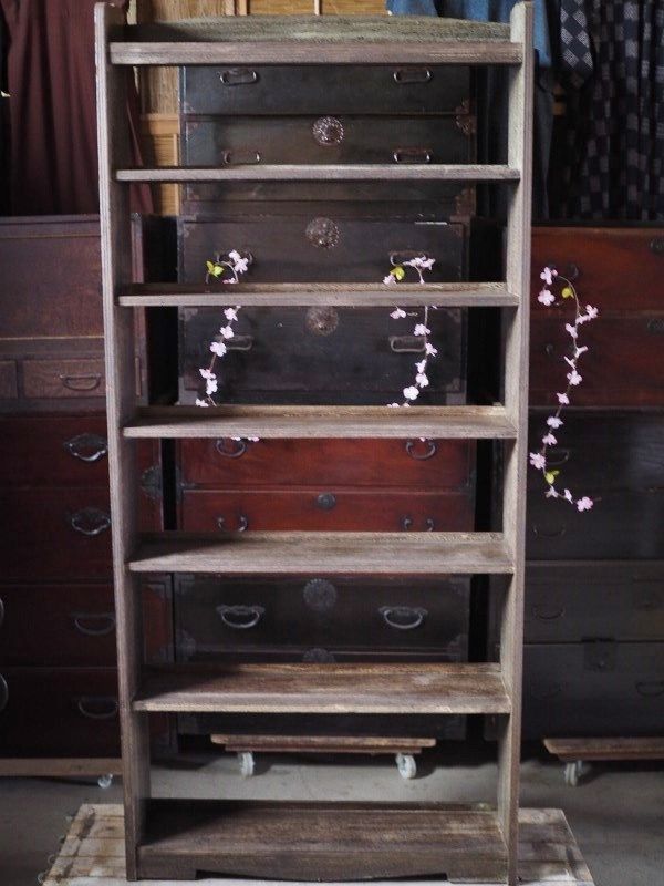 無印良品 タモ材 オープンシェルフ【monoroom町田】 CDディスプレイ