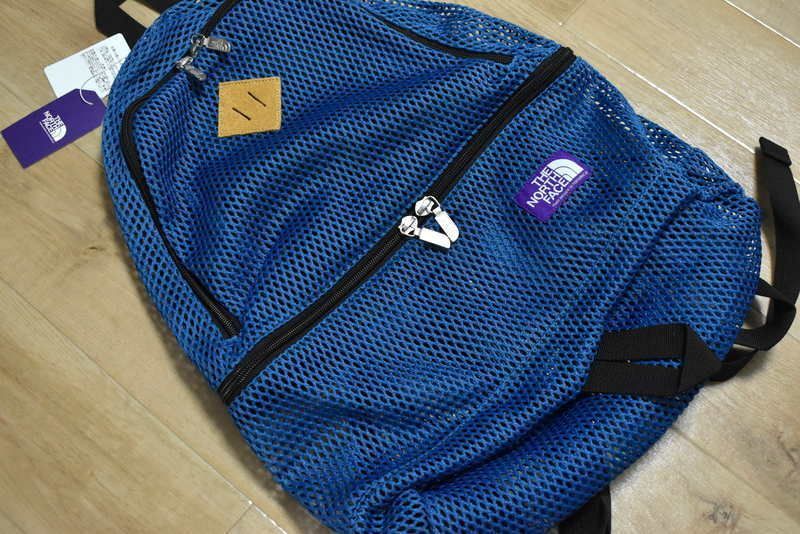 新品 ノースフェイス パープルレーベル メッシュデイパック