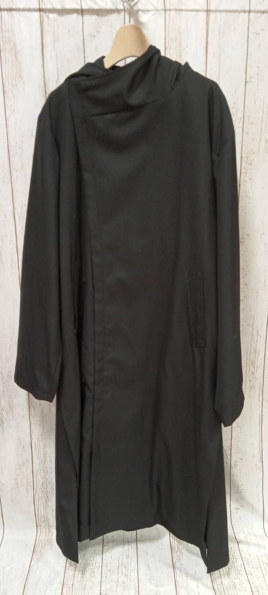 Ground Y ダブルジップ フーディー コートGR-J08-100 Ground Y - T/W Gabardine Big Cape | chord online store