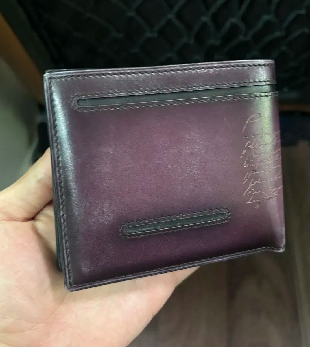 BERLUTI(ベルルッティ) マコレ スクリット 二つ折り財布 楽天市場