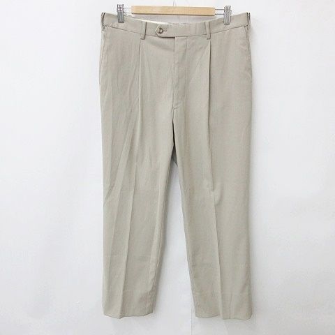 マンシングウェア MUNSINGWEAR ゴルフ パンツ スラックス ロング タック ベージュ 88