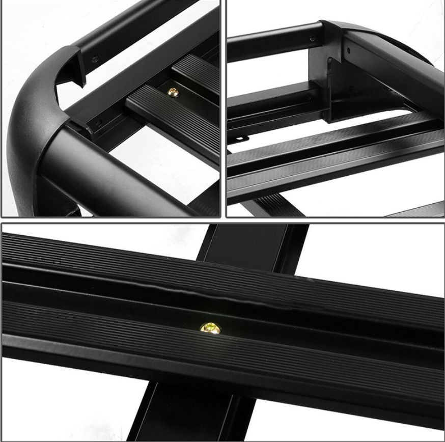 アルミ合金製ルーフラック ダブルレイヤー仕様｜車載キャリアバスケット｜SUV|4WD対応｜耐荷重100kg｜アウトドア|キャンプ最適