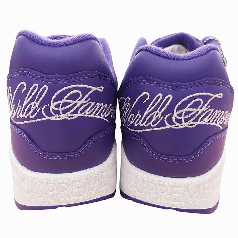 Supreme × Nike Air Max 1 Purple 27.5cm