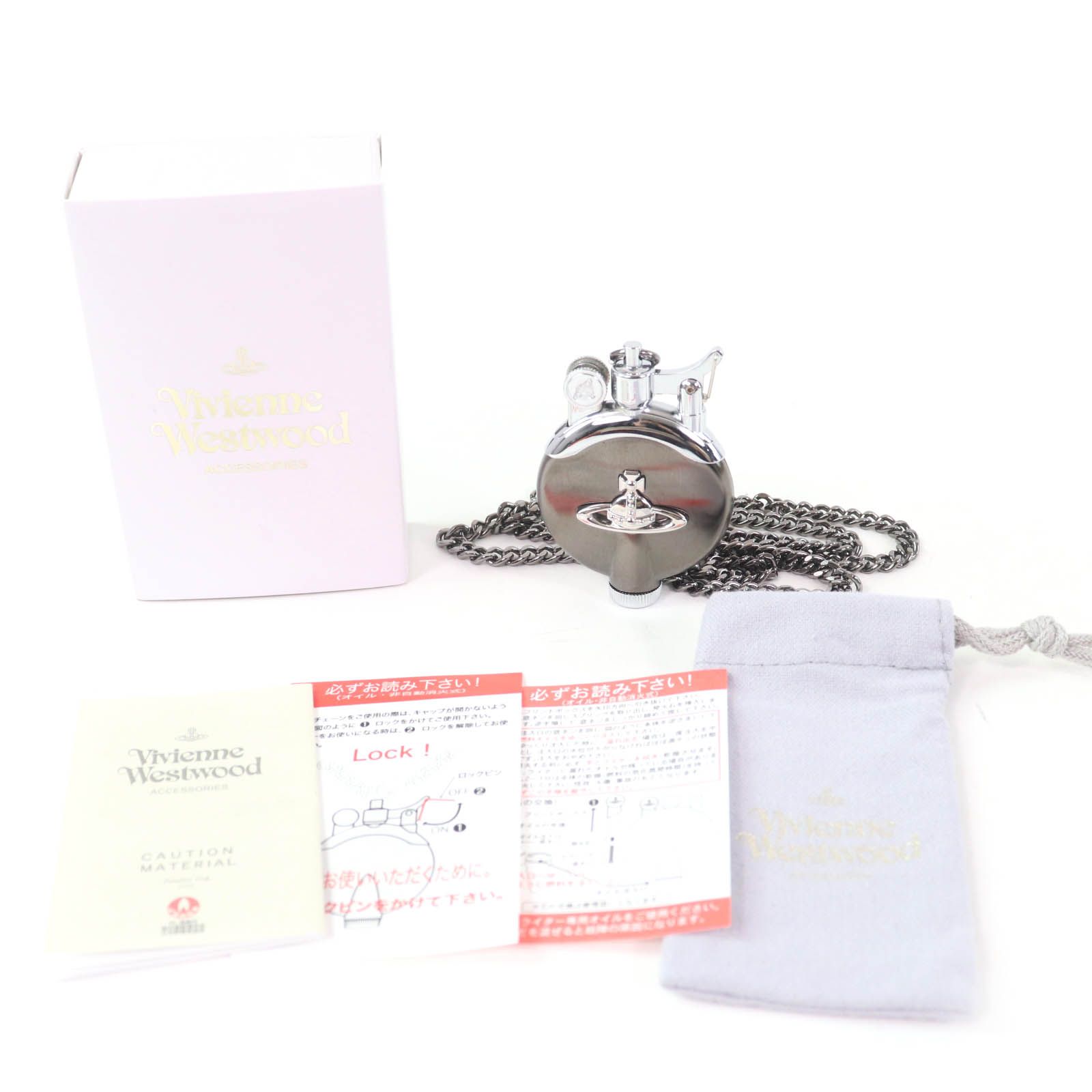 Vivienne Westwood メタルライター 箱付き