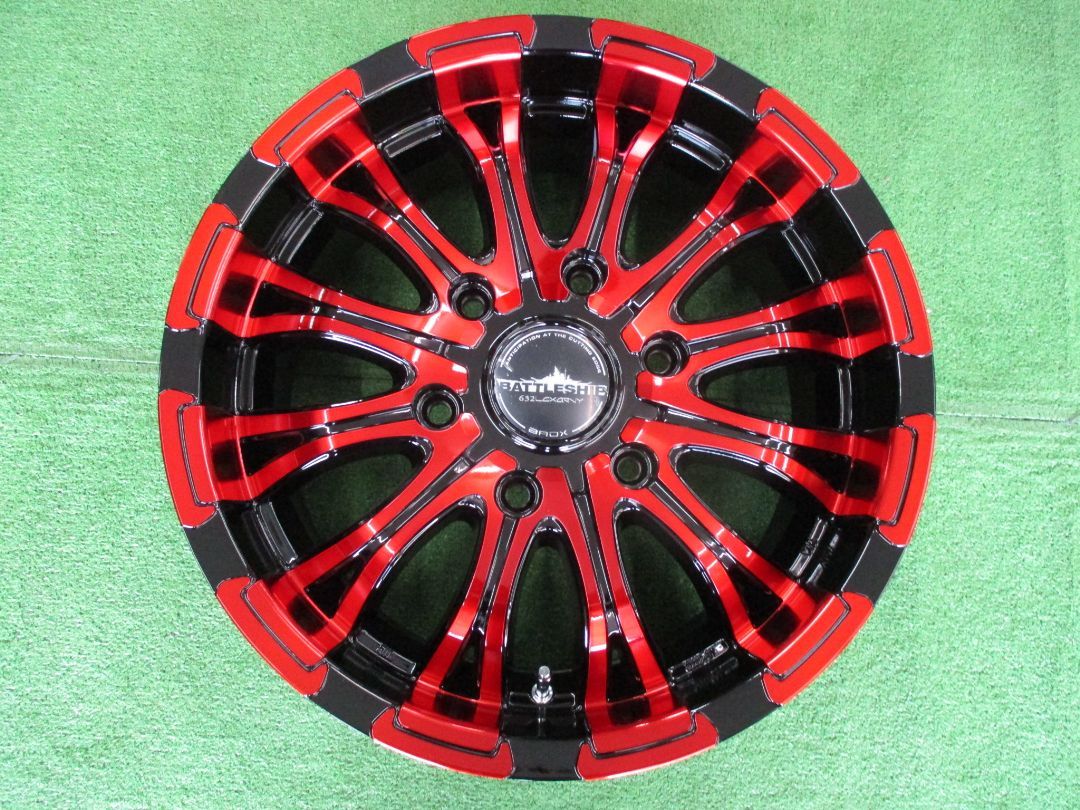 未使用展示品 ロクサーニ バトルシップ 6.5J-16 6H139.7 +35