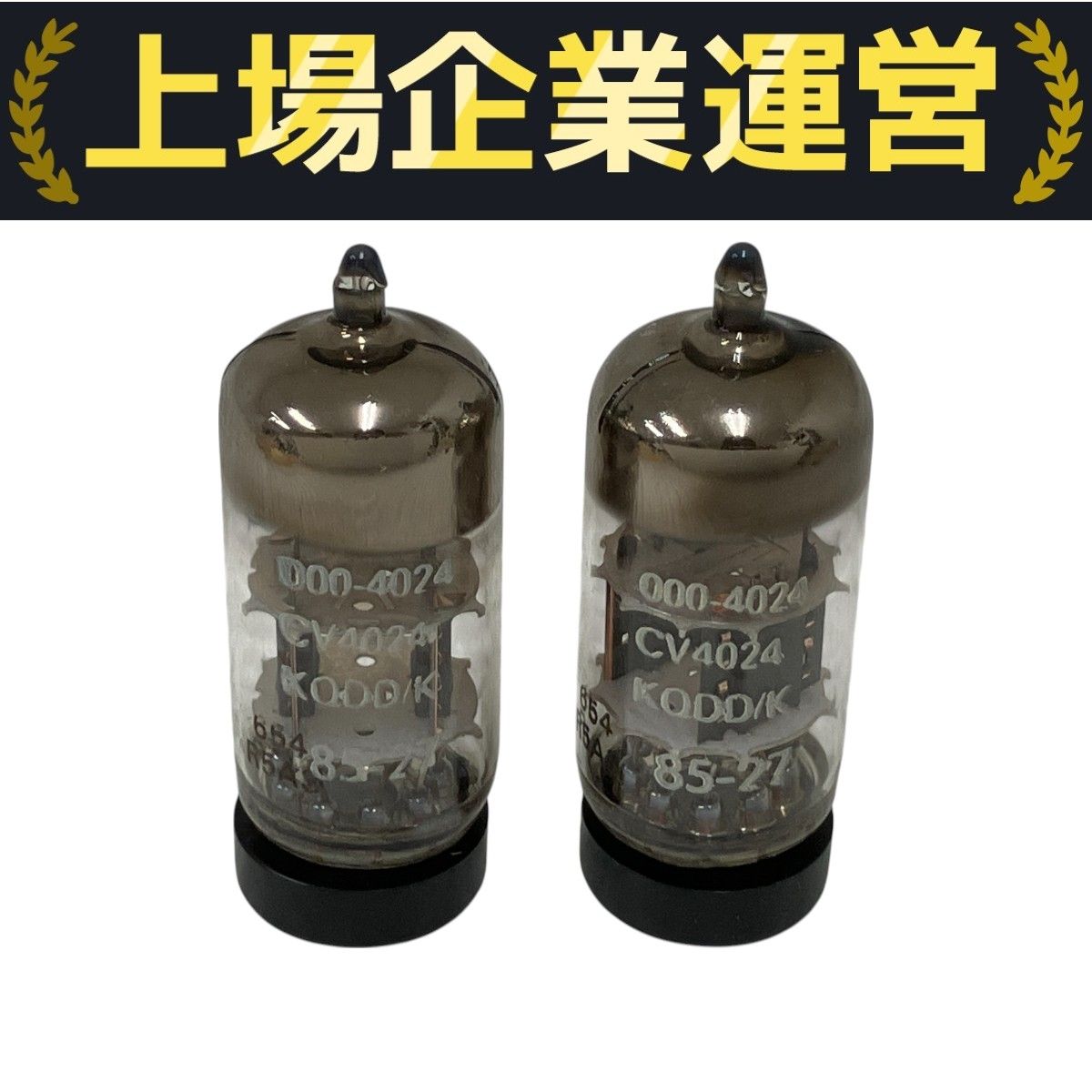 【希少】LESLIE 6550 真空管 2本 USA製 希少】LESLIE 6550 真空管 2本 USA製 アンプ