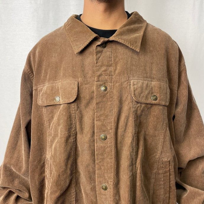 90s Liberty Blues OLD コーデュロイ ジャケット アウター 90年代 Liberty Blues トラッカージャケット コーデュロイ メンズ4XL