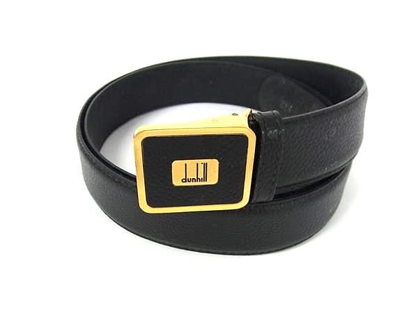 dunhill ダンヒル レザー ゴールド金具 ベルト ビジネス 紳士
