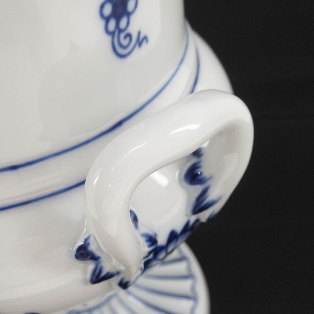 Meissen マイセン ブルーオニオン 高さ24.5cm ハンドル付き フラワー 