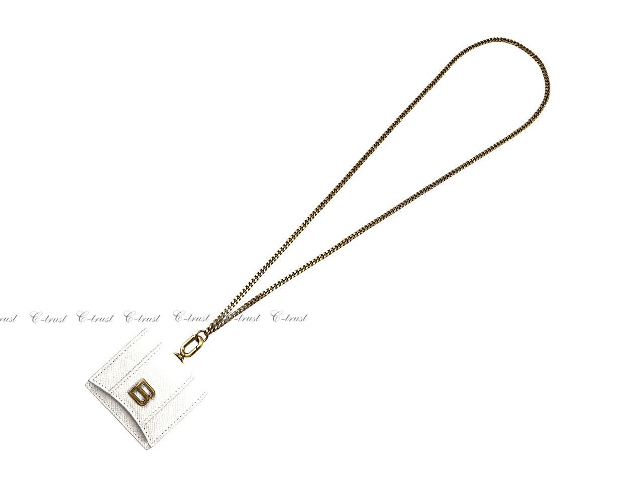 最終値下げ新品未使用品バレンシアガ 702589 ストラップ付 イヤホン ケース