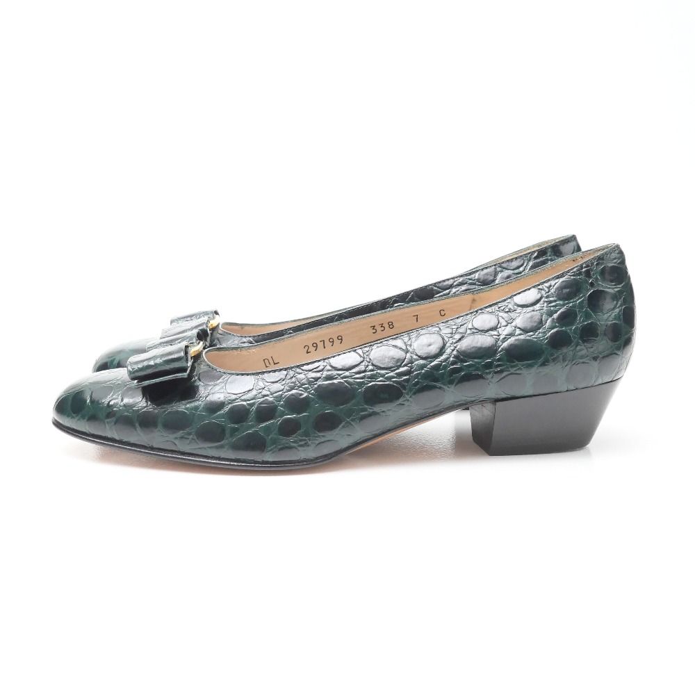 □美品□Salvatore Ferragamo サルヴァトーレフェラガモ