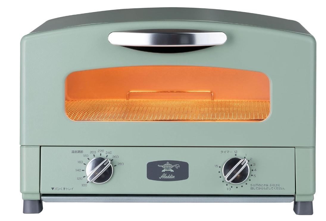 アラジン　グラファイトトースター　CATGS13B 2020年製 Amazon | アラジン グラファイトトースター グリーン CAT-GS13B