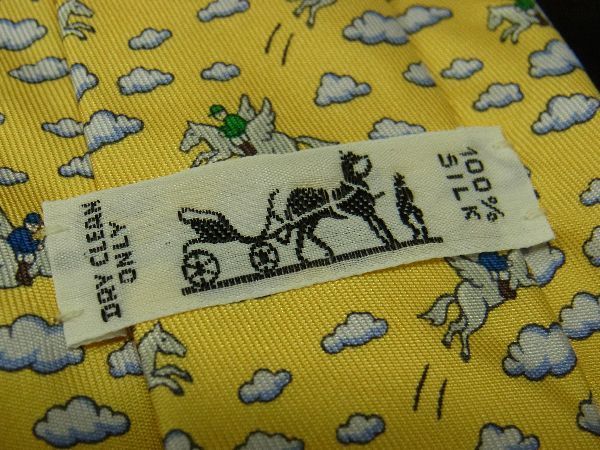 □新品□未使用□ HERMES エルメス シルク100% 総柄 ネクタイ 紳士