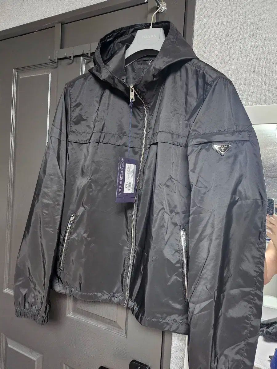 PRADA プラダ SGA466 フードウィンドブレーカー 58 サイズ