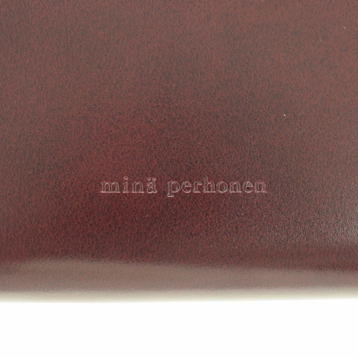 minaperhonen】pietra ピエトラ レザー ウォレット ボルドー財布  