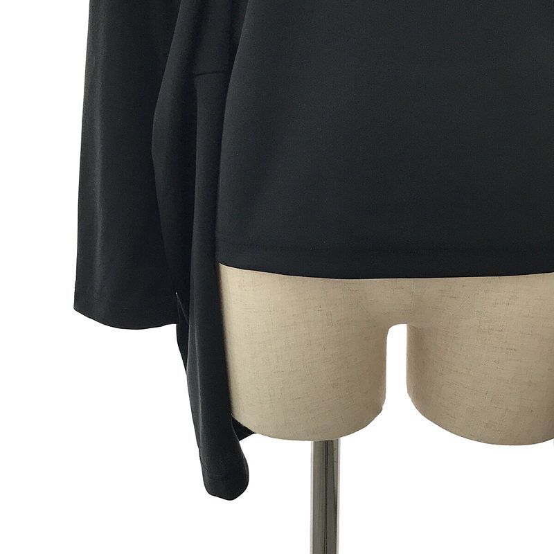 COMME des GARCONS - 【美品】  COMME des GARCONS / コムデギャルソン | 2020SS / AD2019 | Orlando / オルランド ポリエステル 変形 カットソー | S | ブラック | レディース COMME des GARCONS / コムデギャルソン | 2020SS / AD2019