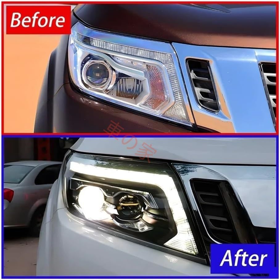 日産ナバラ2015-2025に適合するフロントヘッドランプアセンブリ