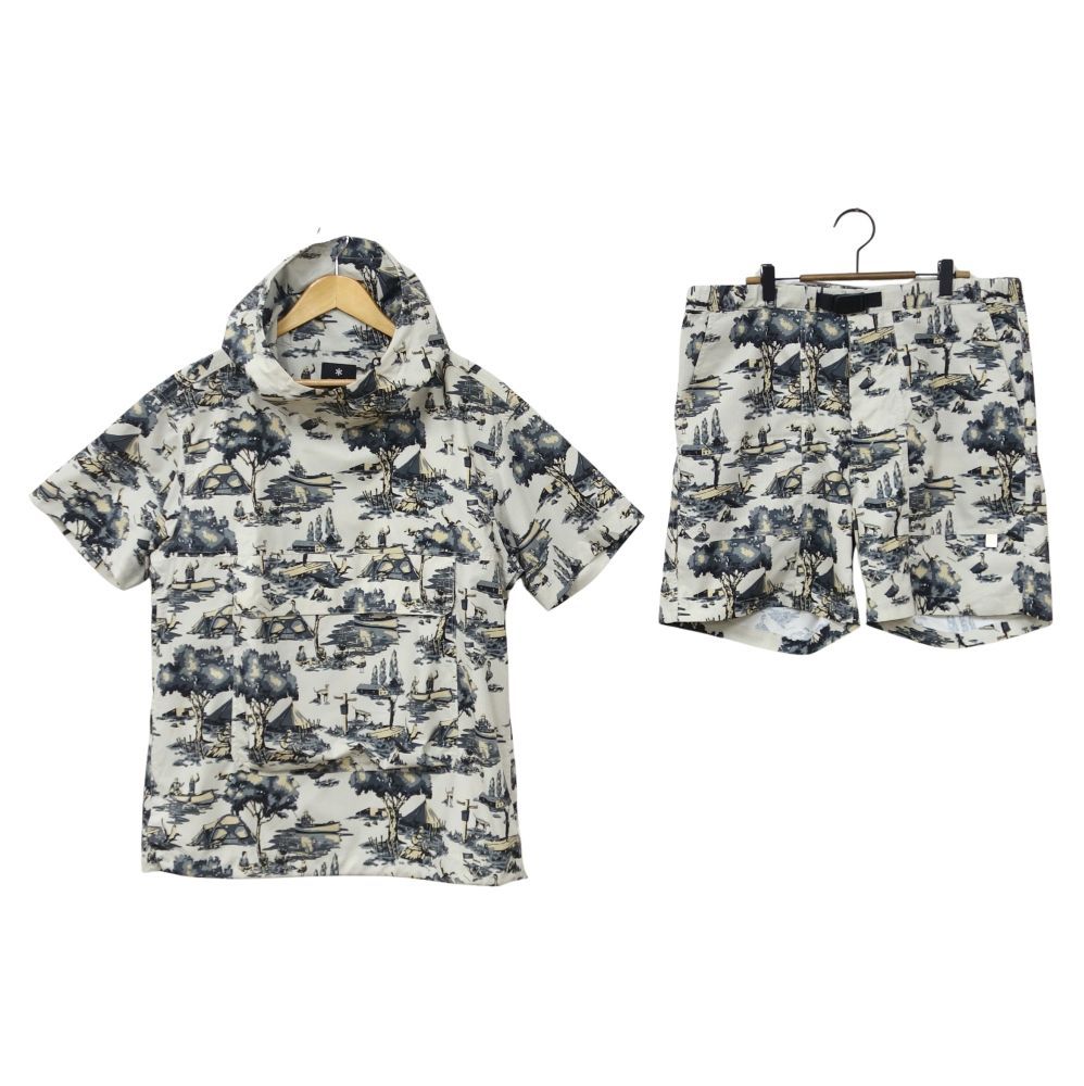 極美品 美品 スノーピーク snowpeak ポリエステル プルオーバー 半袖 