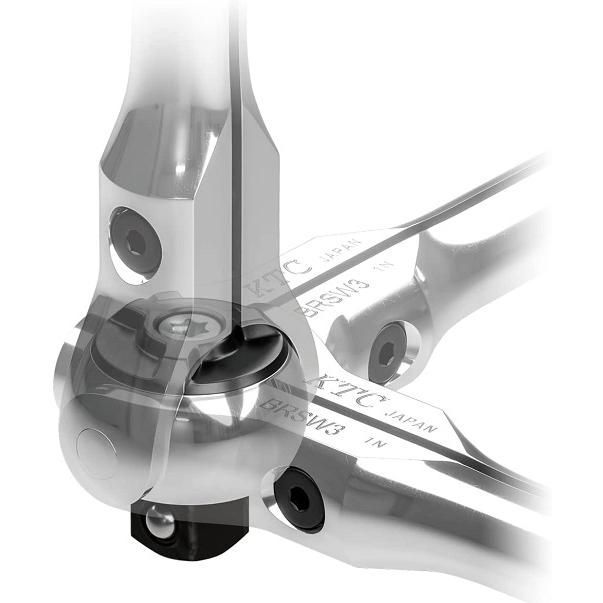 BRSW3L 9.5sq. ロングスイベルラチェットハンドル 転回 KTC 京都機械工具 送料無料