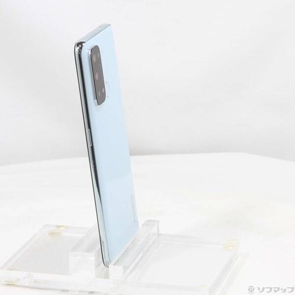 スマートフォン・携帯電話 〔品〕 OPPO Reno5 A 128GB アイスブルー