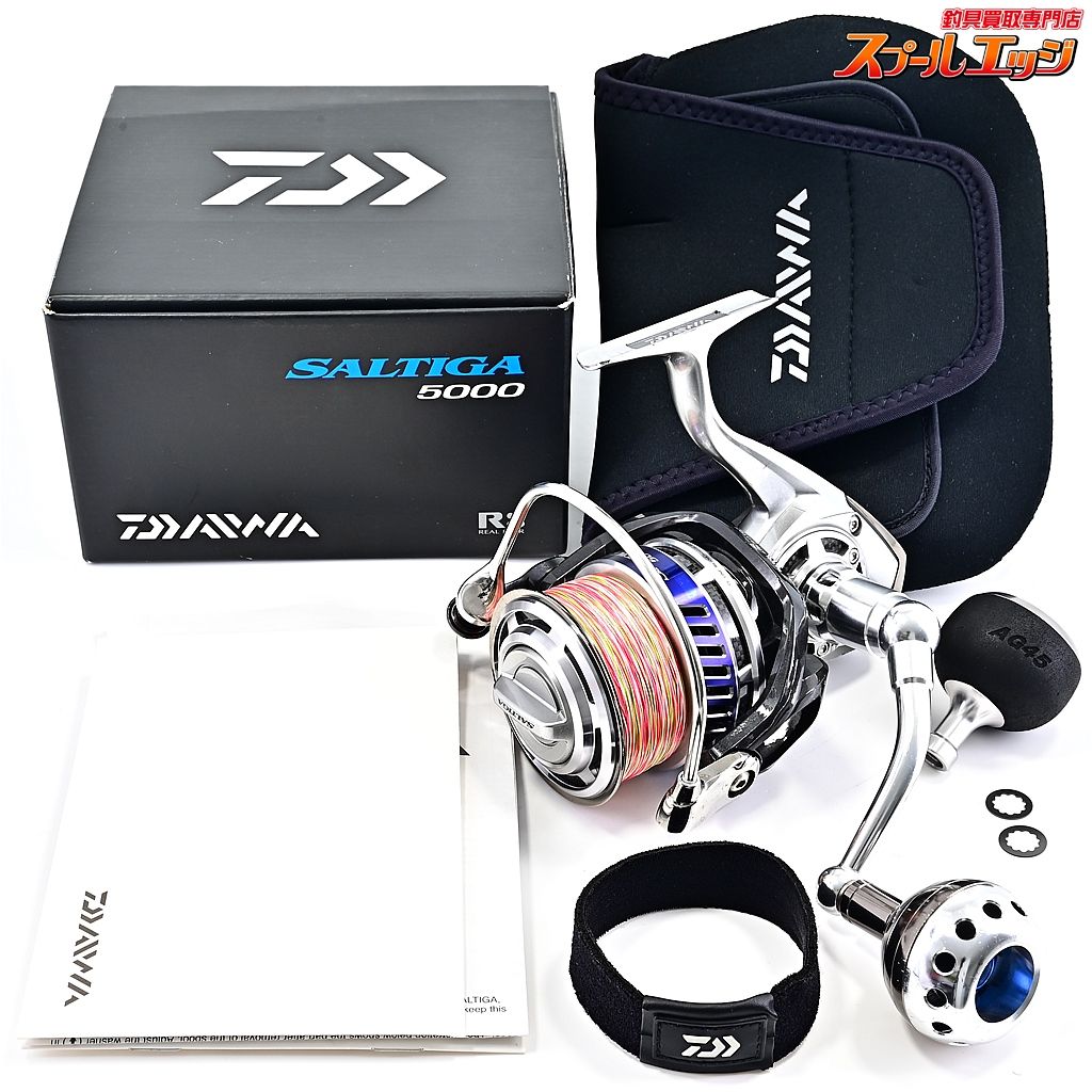 ダイワ 10 ソルティガ5000 オーシャンマークカスタム 美品 スタジオ オーシャン マーク ダイワ 4500〜5000 カスタムハンドル