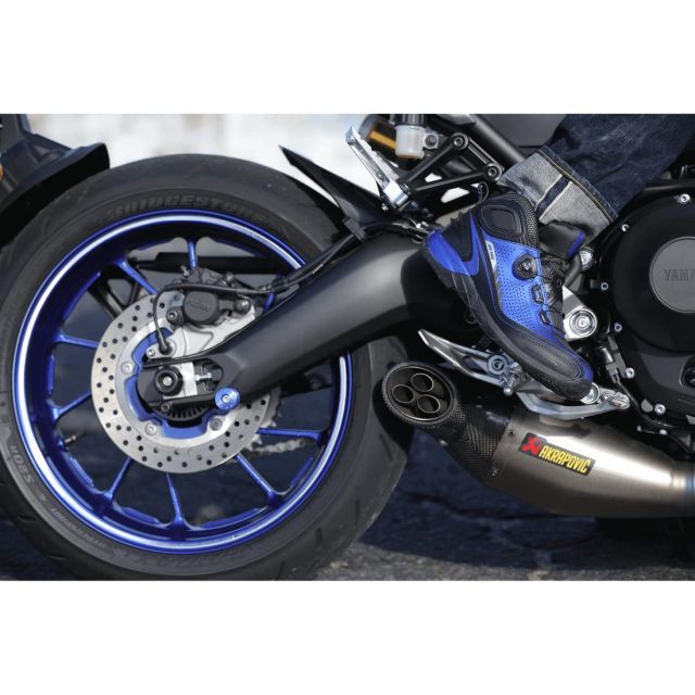 エルフ ELF ローカットライディングシューズ Synthese16 シンテーゼ16 ブルー 25.5cm EL016 BRIGHTFACE_UK