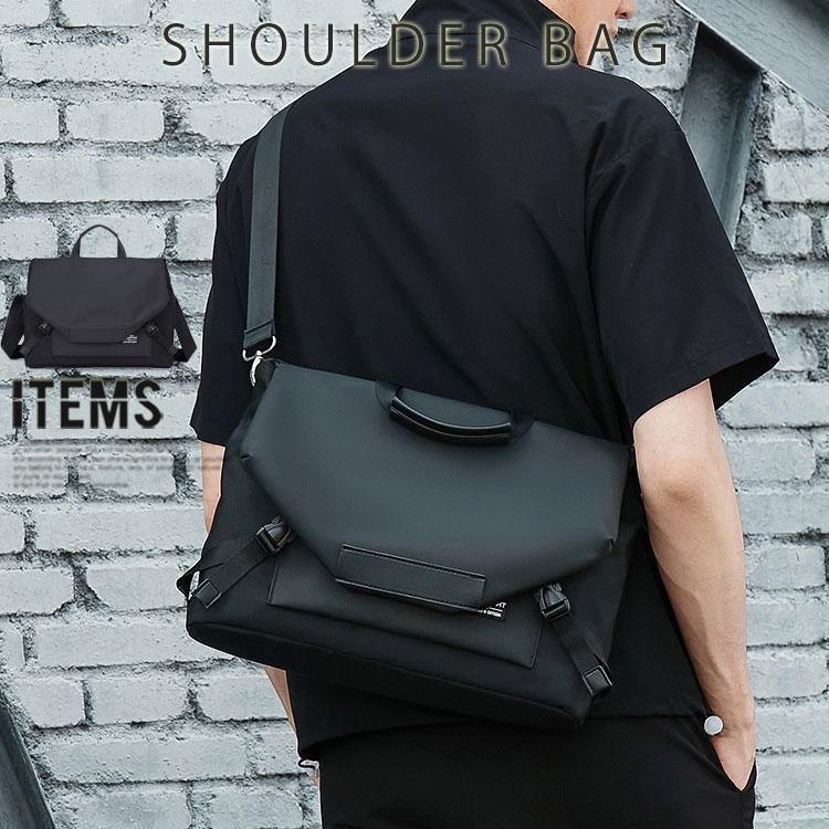 ショルダーバッグ メンズ カバン スマホショルダー ボディバッグ 斜めがけ 肩掛け 大きめ 40代 50代 a4 大容量 男性用  sou