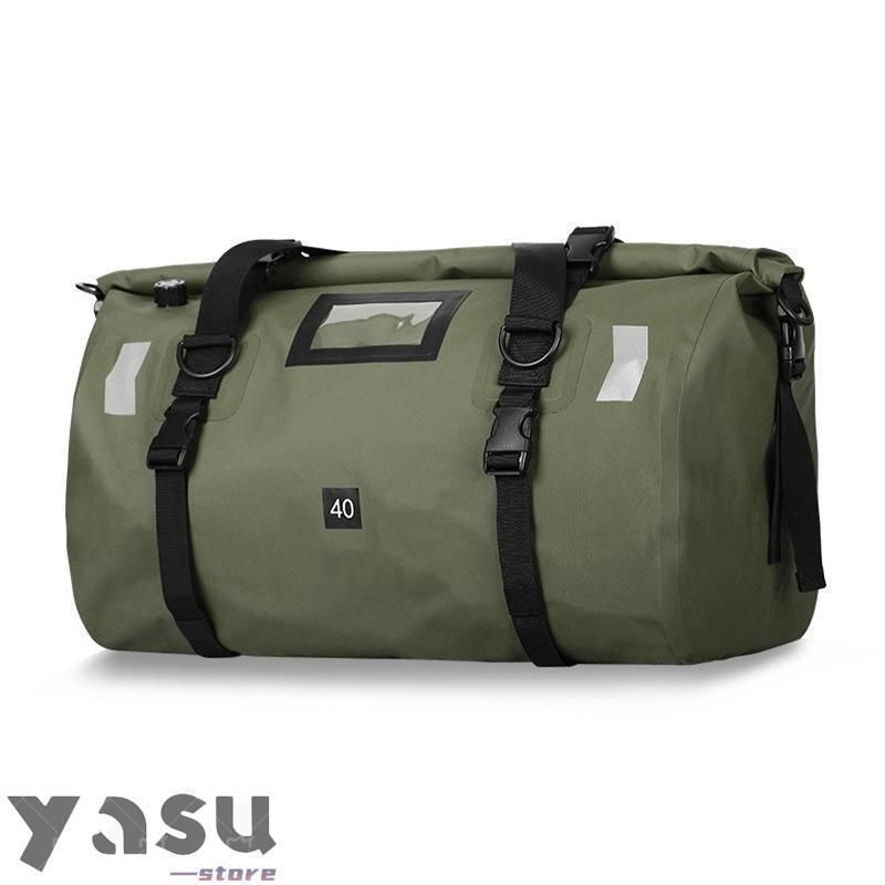 リアバッグ ツーリングバッグ 40L 66L 完全防水 シートバッグ バイク用 リア用 防水 リュック バイク ツーリング キャンプ 大容量 アウトド