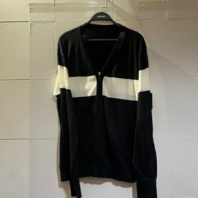 UNIFORM EXPERIMENT 22ss CHEST LINE KNIT CARDIGAN サイズ4