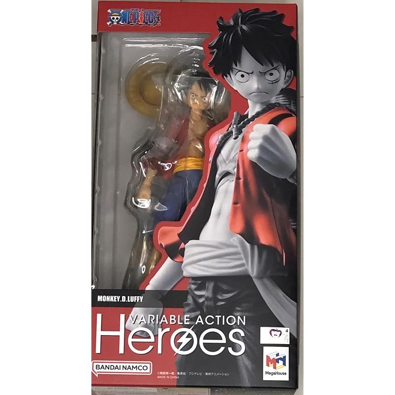 ヴァリアブルアクションヒーローズ ONE PIECE モンキー D ルフィ 約170mm PVC製 塗装済み可動フィギュア