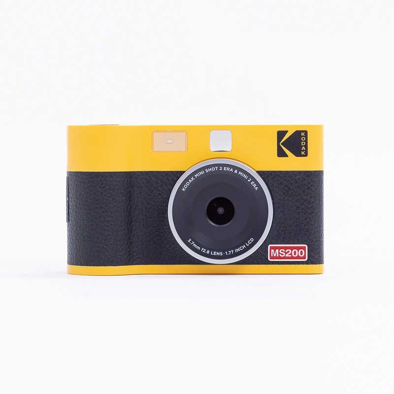 送料無料 ♥ 未開梱 コダック Kodak 液晶モニター付きインスタントカメラ Mini Shot 2 ERA イエロー PMS2E-MS200Y