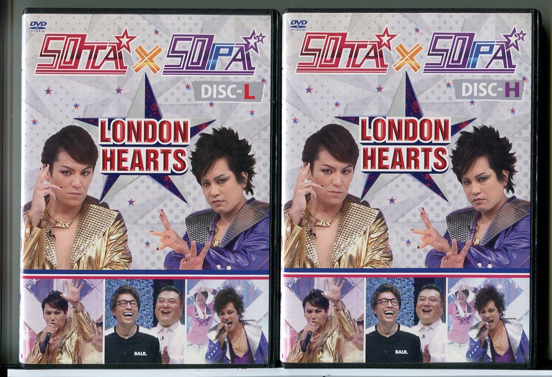 ロンドンハーツ 50TA×50PA DISC-L＋DISC-H 2巻セット/DVD 中古