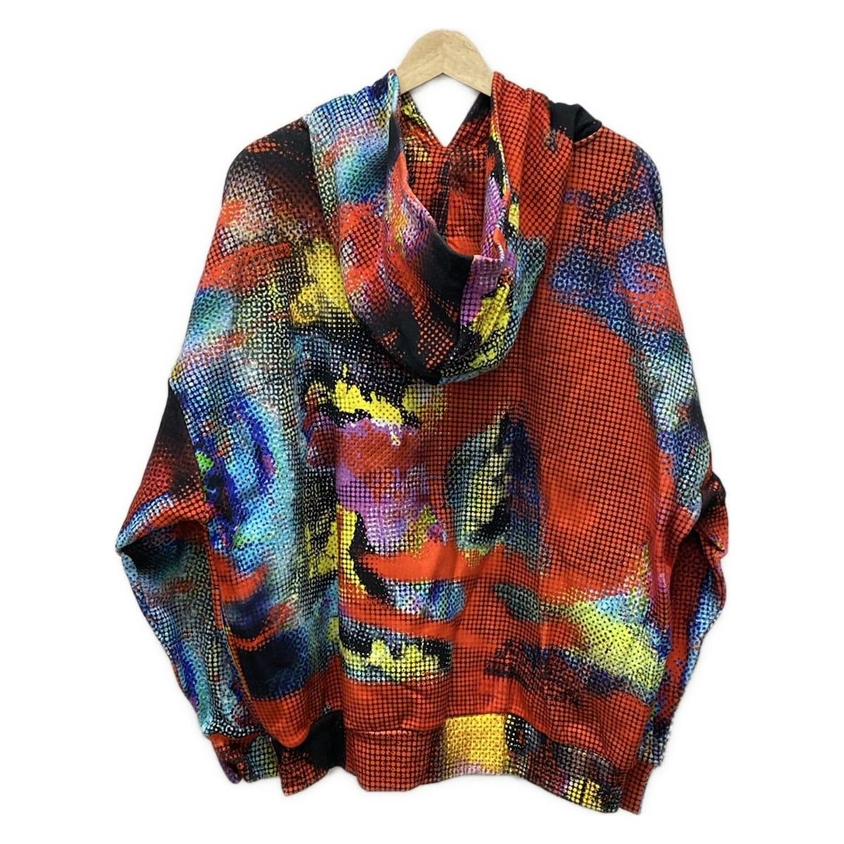 Desigual / Maria Escoteオーバーサイズスピリッツフーディー/パーカー/S/マルチカラー/総柄/22WWSK Desigual◇Maria Escoteオーバーサイズスピリッツフーディー/パーカー