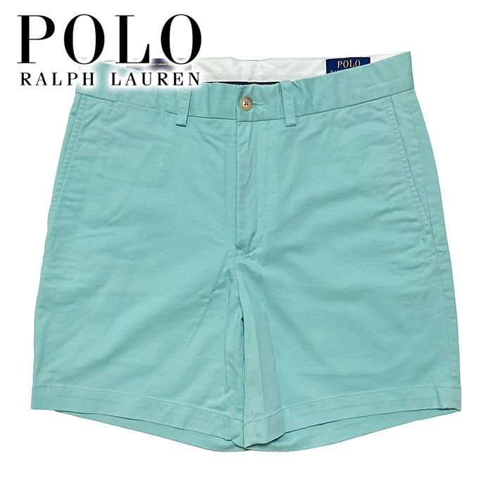 【Polo Ralph Lauren】 コットンチノショートパンツ【po502】 送料無料 メンズ ショートパンツ グリーン Polo Ralph Lauren