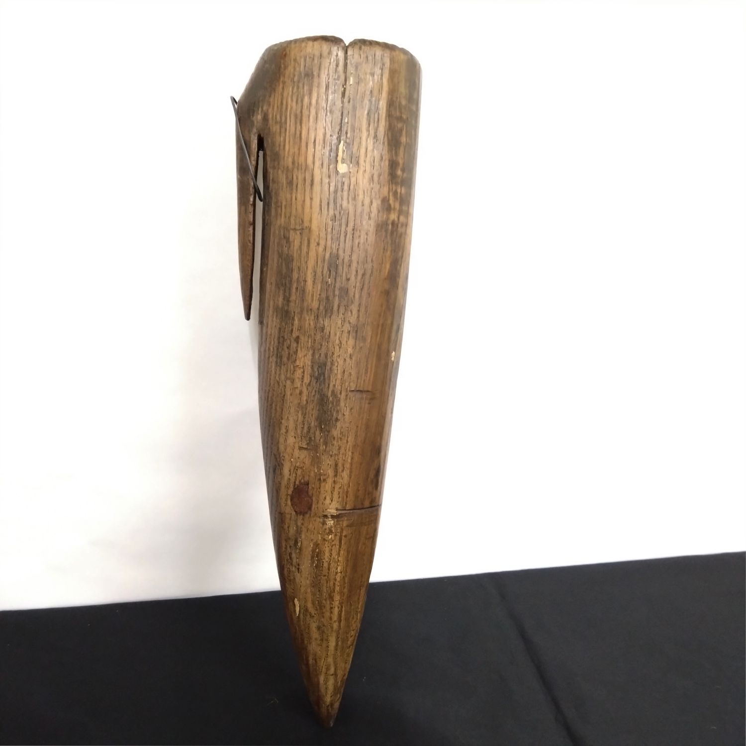 フランス 木製 砥石入れ コファン coffin 20世紀 33cm 古道具