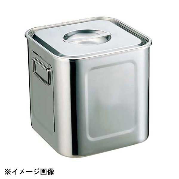 【新品】三宝産業 UK 角 深型キッチンポット 27cm手付(18.0L) 016108