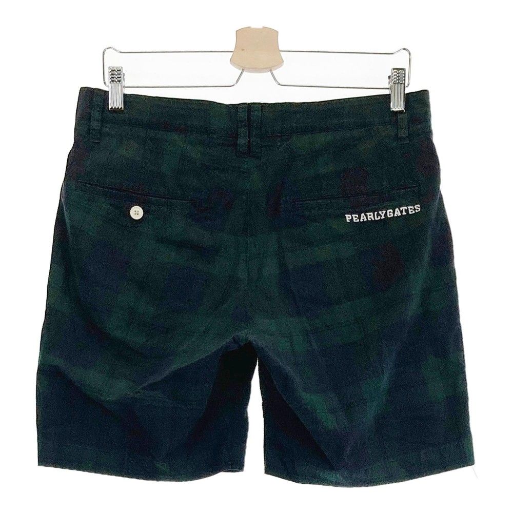 サイズ：4 PEARLY GATES パーリーゲイツ ハーフパンツ チェック柄  
