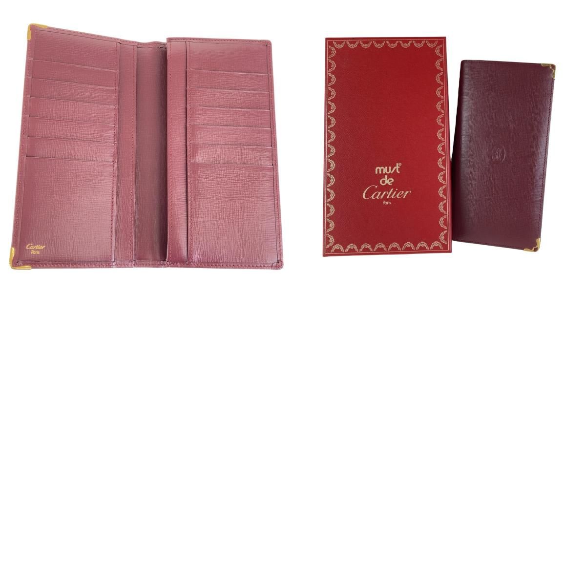 新品未使用 CARTIER カルティエ マストライン ワインレッド ボルドー