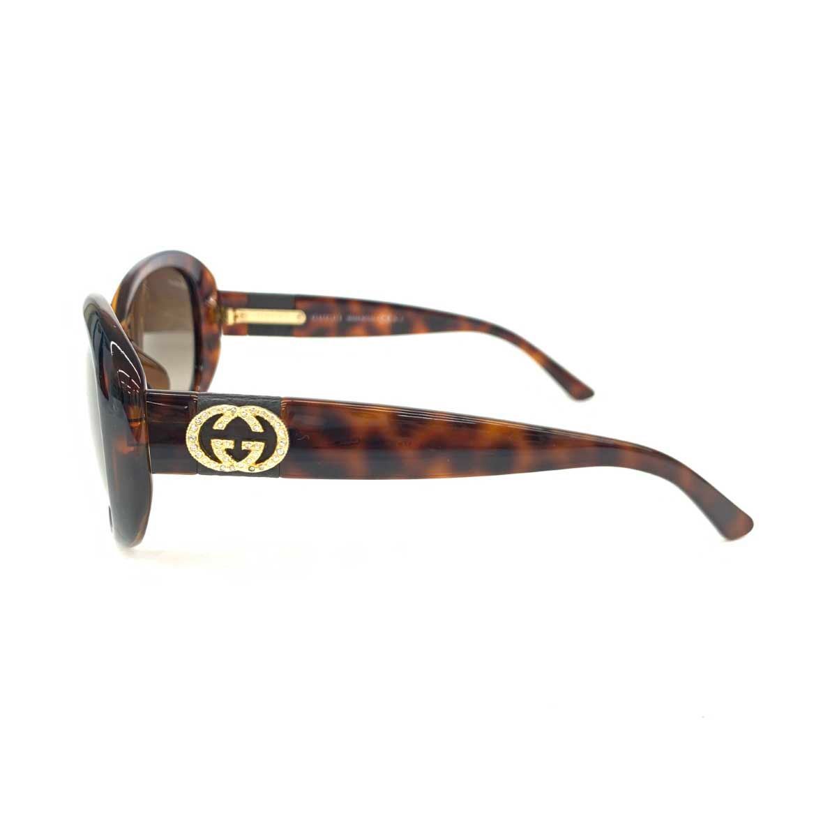 良好 GUCCI グッチ サングラス GG3660 ブラウン グラデーション GG