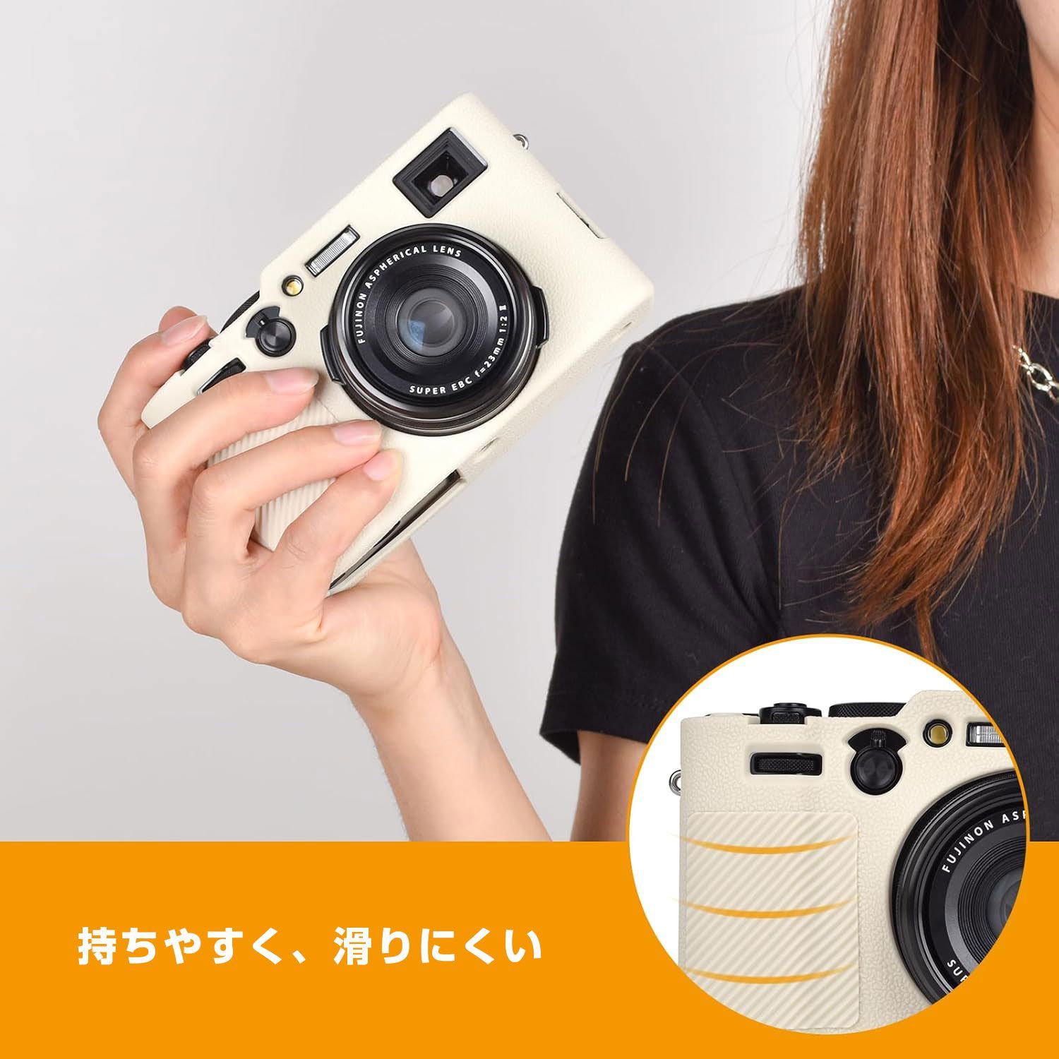 FUJIFILM 富士フィルム X100VI 用 fujifilm x100vi シリコン カメラ 