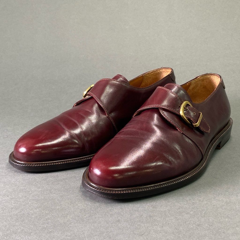 2e7 Salvatore Ferragamo サルヴァトーレ フェラガモ シングルモンク 