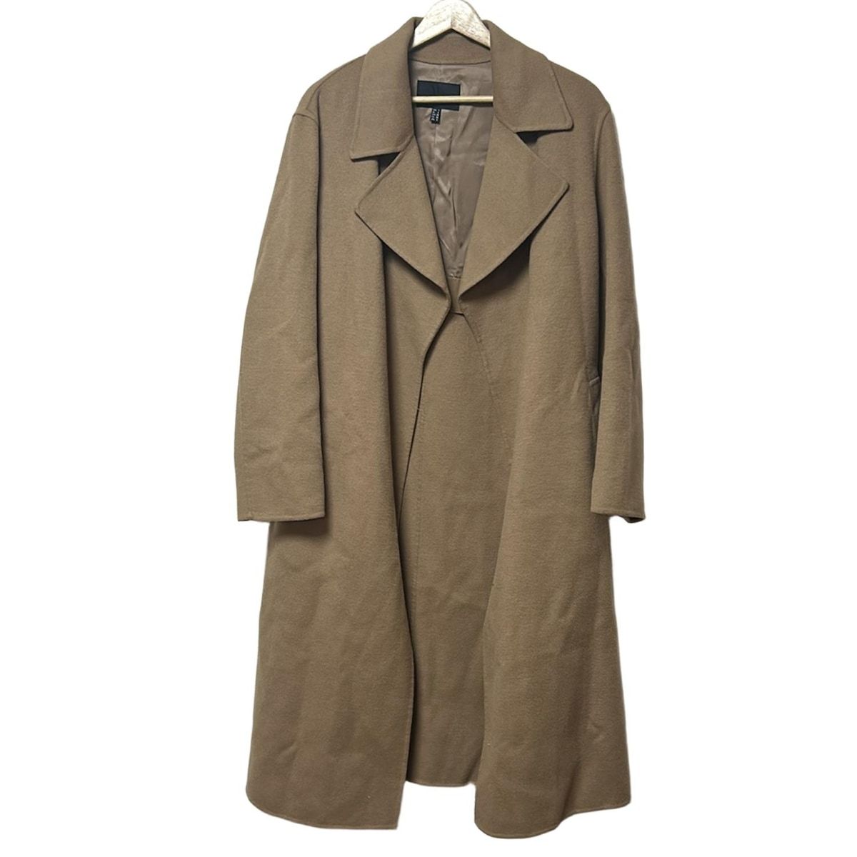 ICB アイシービー コート サイズ9 M レディース ライトブラウン 冬物|ロング丈