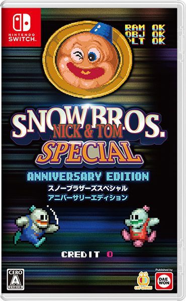【新品購入❤️】任天堂スイッチスノーブラザーズメンズ⭐️痛快アクション（動作確認⭕️） Amazon.co.jp: SNOWBROS. NICK & TOM SPECIAL(スノーブラザーズ