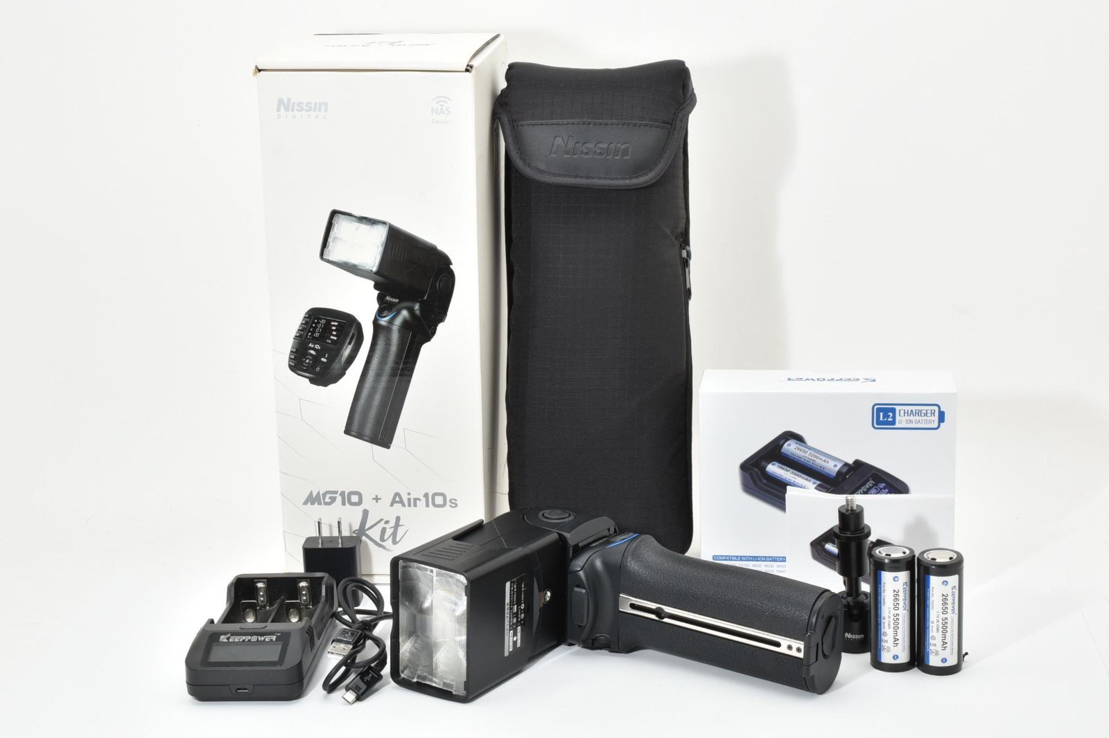 訳あり大 ニッシン Nissin MG10 マシンガンストロボ CANON キヤノン用 LL 5829