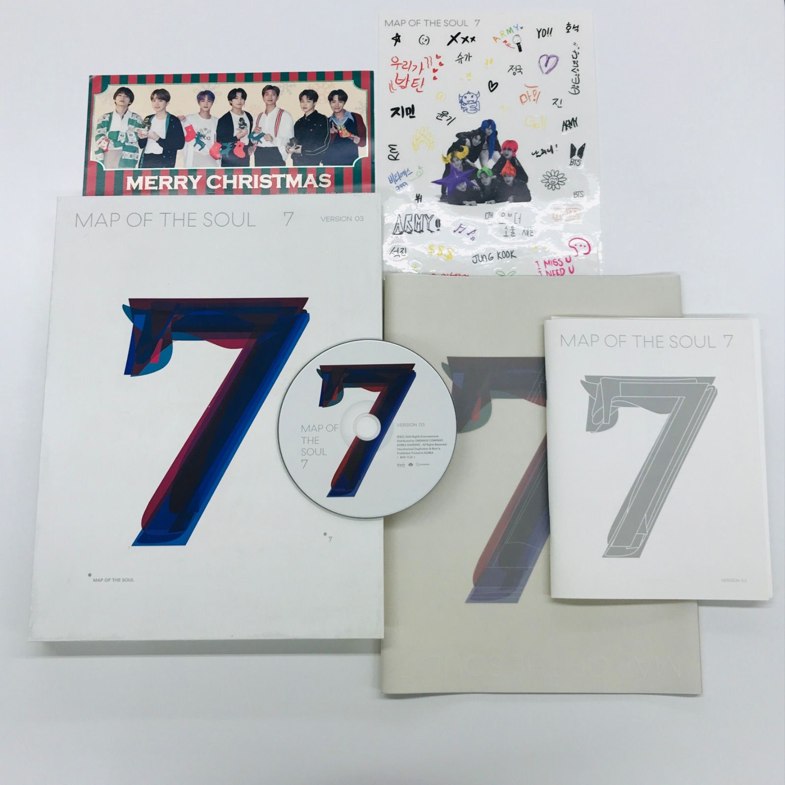 中古CD】BTS(防弾少年団)/MAP OF THE SOUL 7 ver.3 アルバムCD 全19曲 