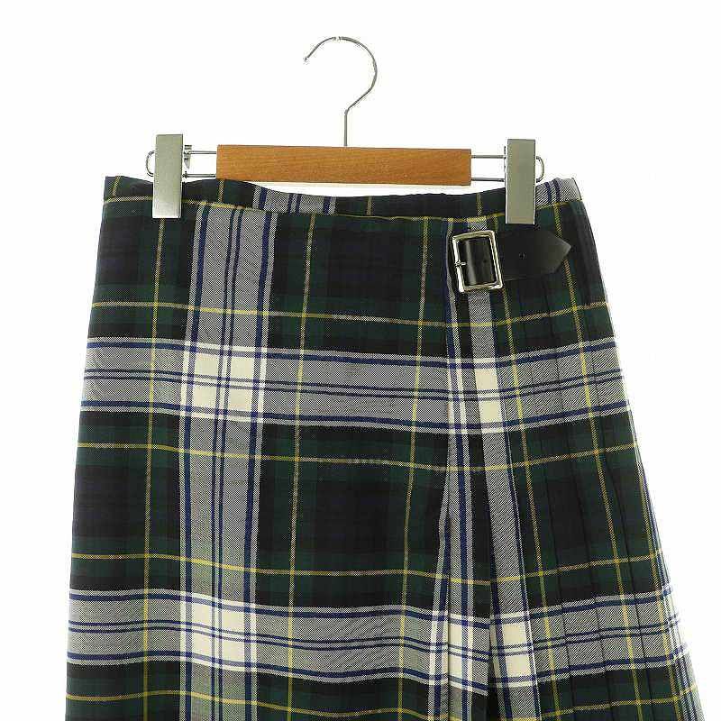 マディソンブルー MADISONBLUE QUILT SKIRT チェック ラップ