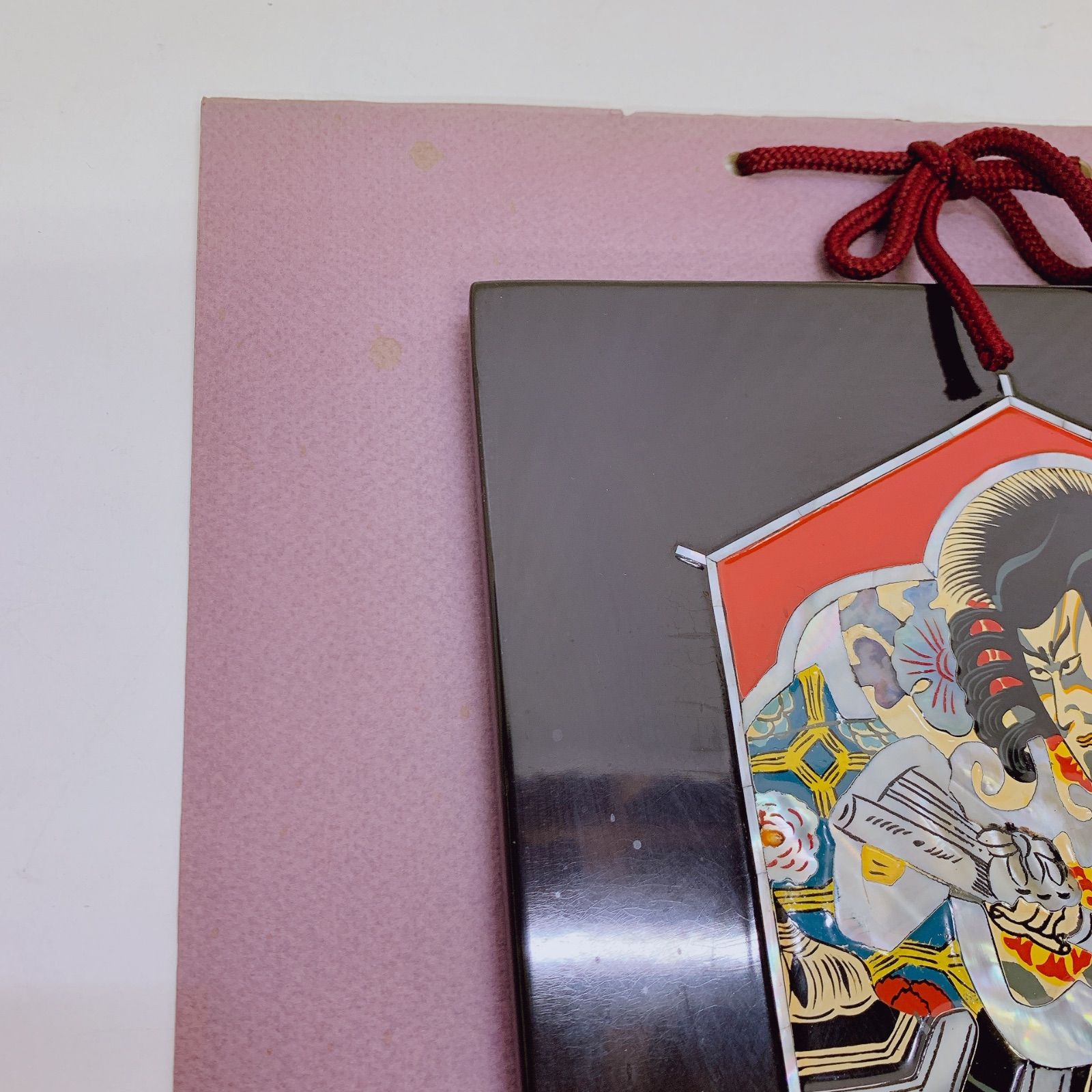 螺鈿細工 貝細工 歌舞伎 壁掛け らでん美術工芸品 伝統工芸 - メルカリ