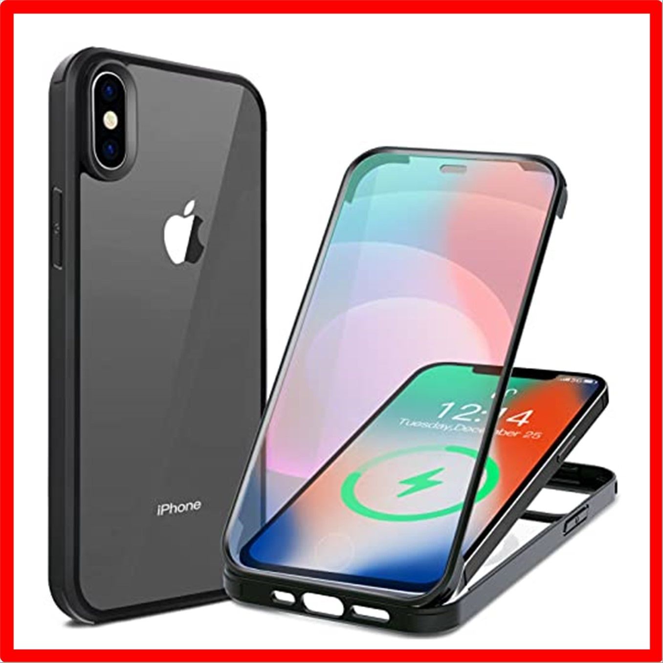 送料無料】 iPhone X/XS_ブラック HAUTRKBG iPhone X iPhone XS 用