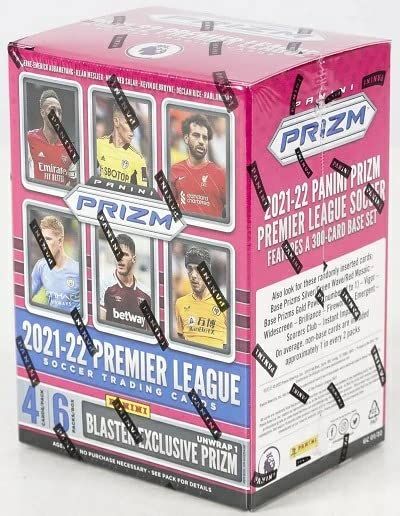 2021-22 Panini Prizm Premier League Soccer Card Blaster Box パニーニ プリズム プレミアリーグ サッカー カード ブラスターボックス