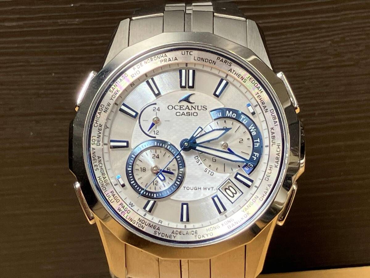 CASIO カシオ OCEANUS オシアナス マンタ タフソーラー 0CW-S1400 